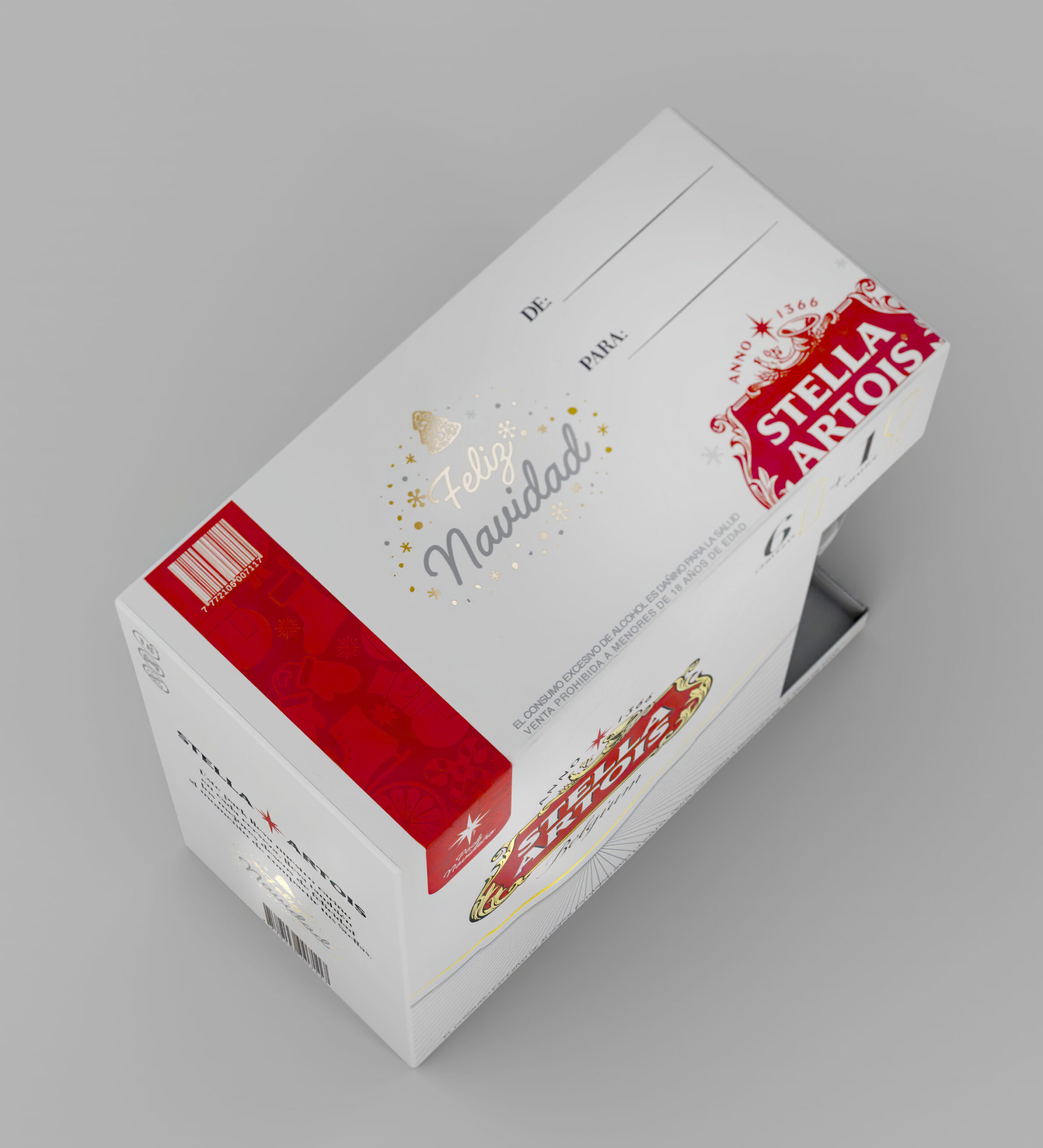 Stella Artois Christmas Pack zoomix design