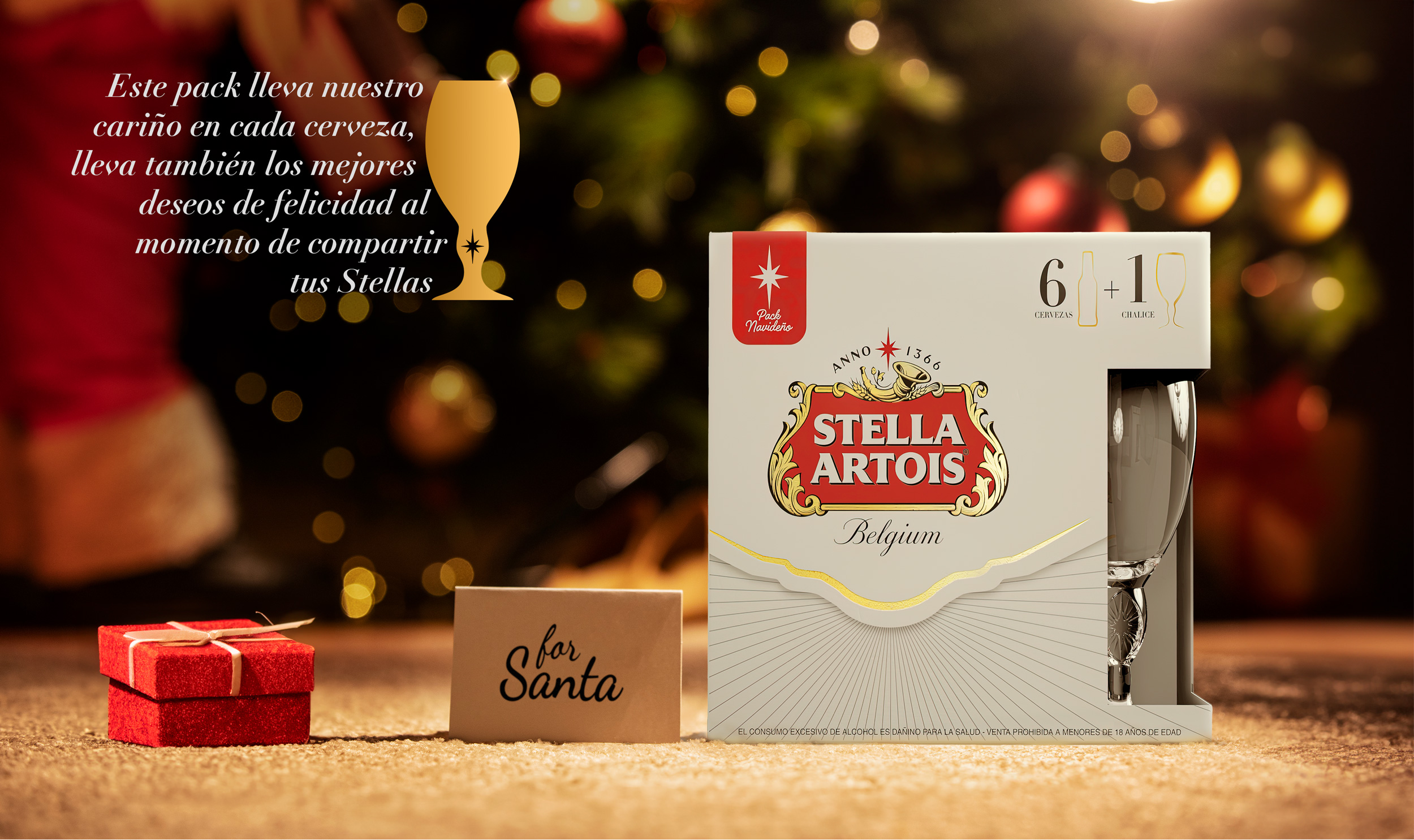 Stella Artois Christmas Pack zoomix design